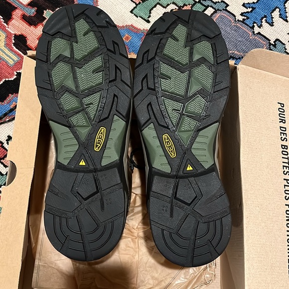 NWT KEEN Detroit XT MID WP steel toe. Men’s size 13EE. Work boots. Brown leather - Picture 7 of 13